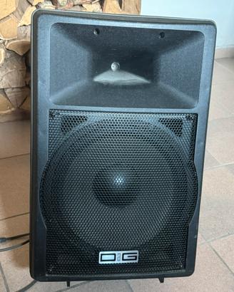 Cassa Amplificata DaG per live o sala prove