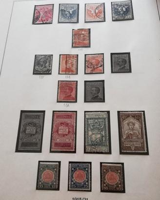 Valuto collezioni e album francobolli