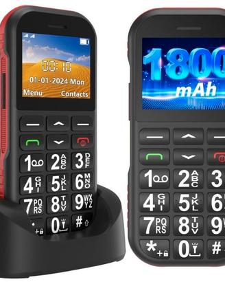 Telefono Cellulare per Anziani con Tasti Grandi
