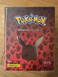[ULTIMA] Sealed - Moneta Pikachu Pokemon  Argento