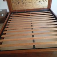 letto contenitore legno massello
