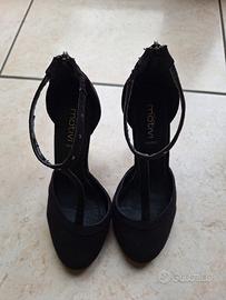 scarpe donna nere tacco alto