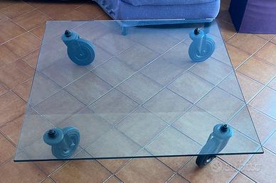 Tavolo vetro molato Fontana Arte Gae Aulenti