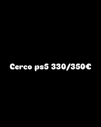 Qualunque tipo di ps5