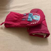 Guanti a manopola (muffole) per bambina