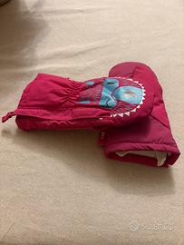 Guanti a manopola (muffole) per bambina