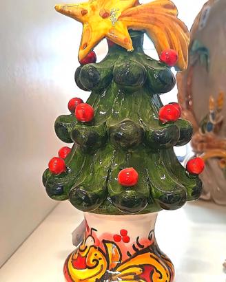 Alberello ceramica di Caltagirone H 15 cm
