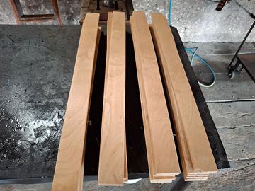 31 doghe in legno per letto