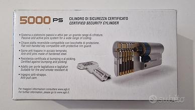 Cilindro porta + 5 chiavi 