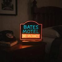 Lampada LED Bates Motel – insegna luminosa Psycho