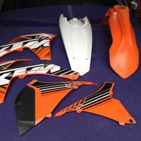 Kit plastiche ktm exc 250 350 450 dal 2012 al 2016