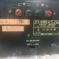 Amplificatore Fisher 