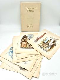 I Campanili d’Italia - tavole d’arte Aldo Raimondi