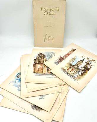 I Campanili d’Italia - tavole d’arte Aldo Raimondi