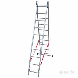 SCALE TRASFORMABILI a 2 e a 3 RAMPE in ALLUMINIO