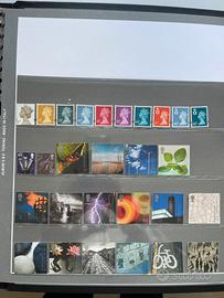 Francobolli Norvegia e Gran Bretagna