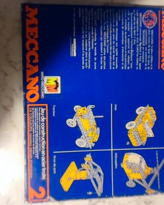 gioco meccano  vintage 