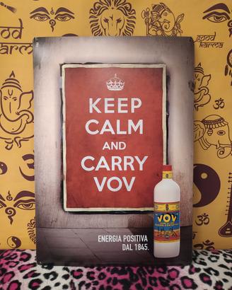 tabella poster vov keep calm 