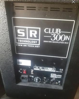 Coppia casse SR Technology Club 300 N
