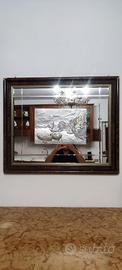 Quadro specchio e argento vintage