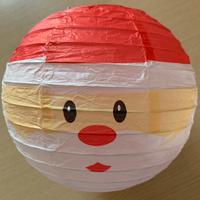 Lanterna di carta Babbo Natale