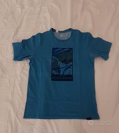 T-shirt celeste Quechua Decathlon