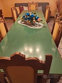 tavolo in legno antico anni  primi 900