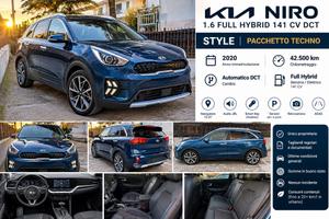 KIA NIRO FULL HYBRID – STYLE + TECHNO PACK