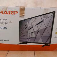 tv led 32" sharp aquos
