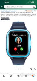 Orologio/telefono  per bambini  4G GPS Audio Video