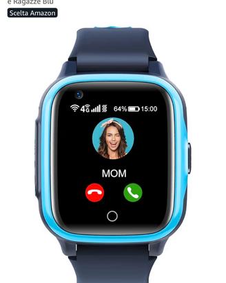 Orologio/telefono  per bambini  4G GPS Audio Video
