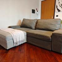 kivik 3 posti+pouf poggia piedi