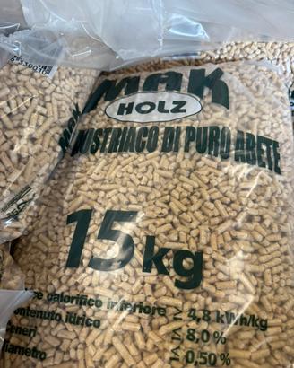 Pellet Mak Holz bancale 70 sacchi abete puro
