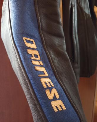 giubbotto moto in pelle Dainese 