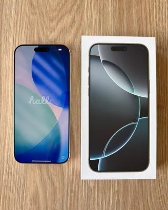 Iphone 16 Pro Max 256 gb Titanio Bianco