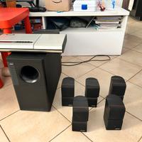 Bose acoustimass 5 cubotti doppi piu subwoofer