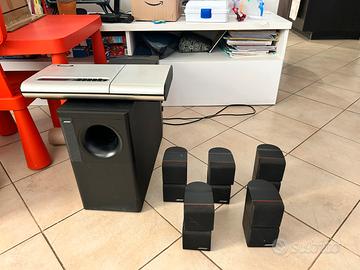 Bose acoustimass 5 cubotti doppi piu subwoofer