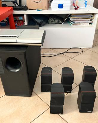 Bose acoustimass 5 cubotti doppi piu subwoofer
