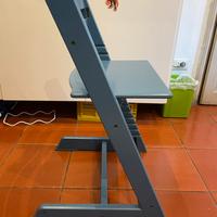 Sedia Stokke Tripp Trapp azzurra