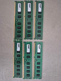 6x 4GB DDR3 RAM Samsung PC3-12800