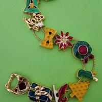 Bracciale vintage slide natalizio 🎅 