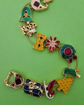 Bracciale vintage slide natalizio 🎅 