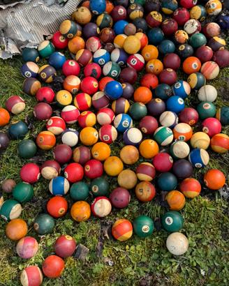 Palle da bigliardo numerate