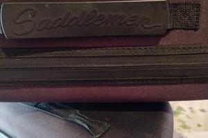 2 borse laterali per moto 