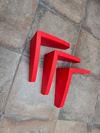 Mensole Ikea rosse