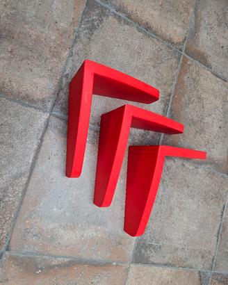Mensole Ikea rosse