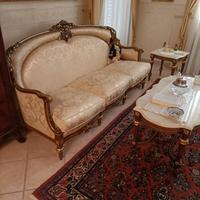 Salotto completo classico come nuovo