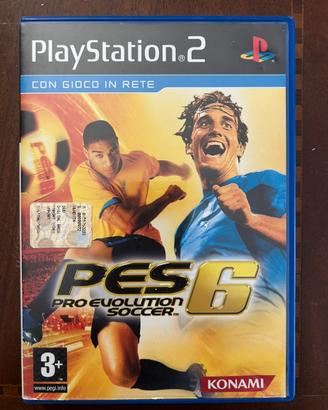 PES 6 PS2 PAL ITA completo originale
