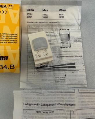 Vimar Idea 16634.B Interruttore IR TRIAC 230V