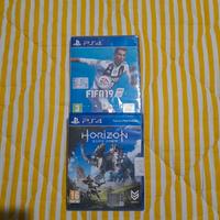 PS4 - FIFA 19 e HORIZON ZERO DAWN - nuovi